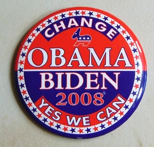 Barack Obama 2008 campaign pin button political - Picture 1 of 1
