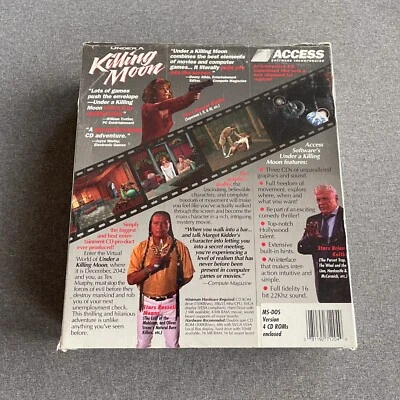 1994 Access Under a Killing Moon Big Box PC CD-ROM - Image 1 of 4