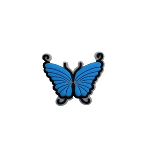 1PCS Shoe Charms Cute Cartoon PVC Decor Accessories - Butterfly Animal - Picture 1 of 5