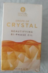 Manuka Doctor Drops of Crystal Beautifying Bi-Phase Oil 30 ml New in Box - Picture 1 of 2