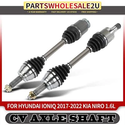 2x Conjunto de eje CV delantero izquierdo y derecho para Hyundai Ioniq 2017 2018-2022 Kia Niro Foto 1 de 4