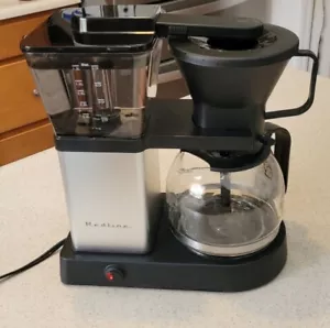 Redline 8 Cup Boxed Coffee Brew Maker Stainless Steel/Black QCM0801H - Picture 1 of 23