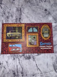 RARE Vintage 1966 Chevrolet Corvair Custom Feature Accessories Sales Brochure - Picture 1 of 11