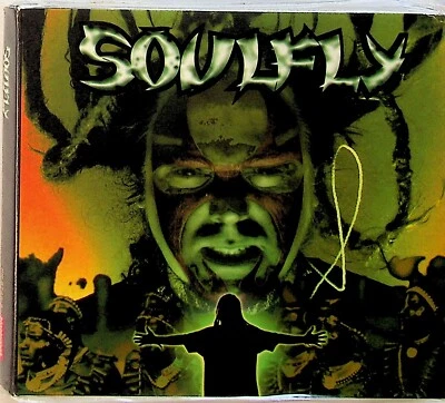 SOULFLY- Self Titled 2-CD (1999 Digipak + Live/Mixes) Max Cavalera Sepultura - Image 1 of 2