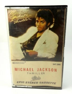 1982 Michael Jackson Thriller Cassette Argentina Pressing Rare Tape in Spanish   - Image 1 of 4