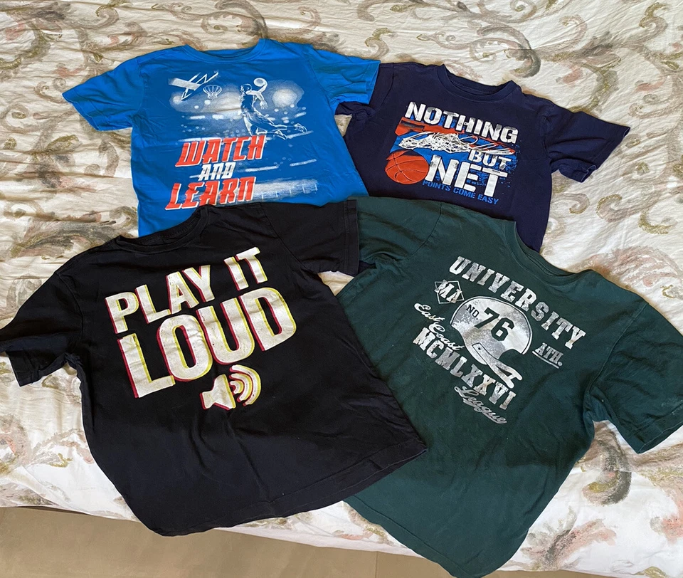 Lote de 4 camisas niño (talla 10/12) Foto 1 de 1