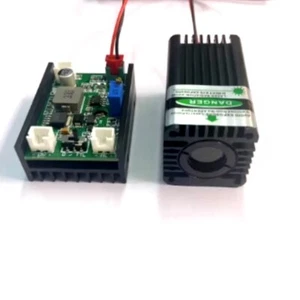 450nm 1,6W Blau Grobstrahl 12V Netzteil mit Lüfter Kühler 30X30X65mm - Bild 1 von 1