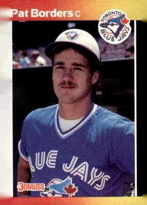 1989 Donruss #560a Pat Borders - Image 1 of 2