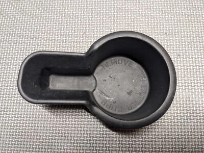 1998-2004 Nissan Xterra Frontier Cup Holder Rubber Insert Black Cupholder OEM - Image 1 of 4