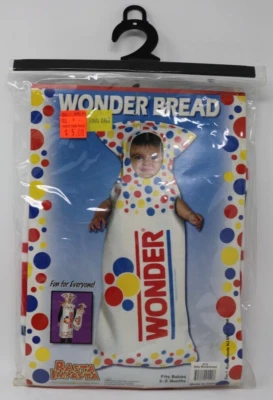 Maravilla Pan Blanco Bebé Pan Maravilla Halloween Disfraz Edades 3-9 Meses Infantil Foto 1 de 4