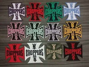 Logo West Coast Choppers Motociclista Ferro da Stiro su Toppa Ricamato Cucito - Foto 1 di 17