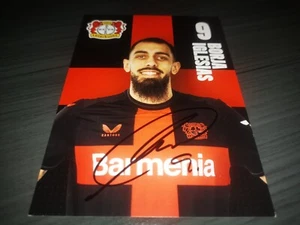 Borja Iglesias hand signed Bayer Leverkusen Club autograph card - Picture 1 of 2