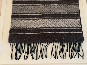 Vintage Original Bill Blass "Country" Wollmischung Schal - Made in Italy - Bild 1 von 6