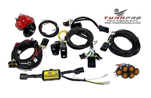 Fully Plug & Play Street Legal Turn Signal Kit + Horn 2016-21 Honda Pioneer 1000 - Picture 1 of 6
