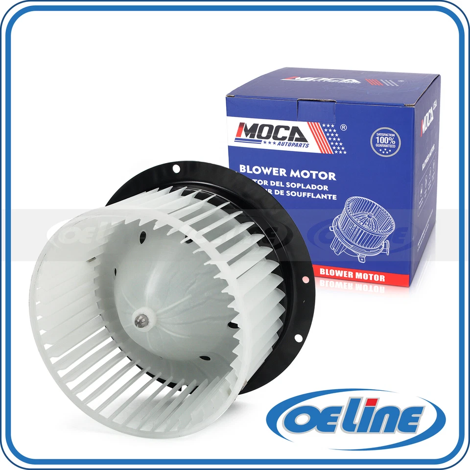 Fit Ford Excursion F-250 F-350 F-450 F-550 Super Duty Heater Blower Motor w/ Fan - Image 1 of 4