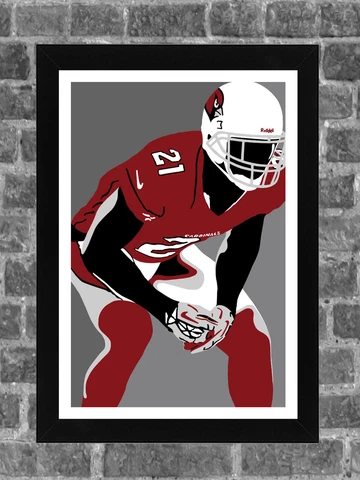 Arizona Cardinals Patrick Peterson Sports Print Art 11x17 Cover