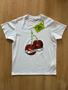 Fiorucci Cherry T-Shirt, weiß, Größe XL, *NEU* - Bild 1 von 16
