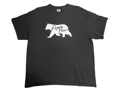 复古冰淇淋亿万富翁男孩俱乐部“Poppa Bear”XXL T 恤 VGUC! — 第 1/4 张图片