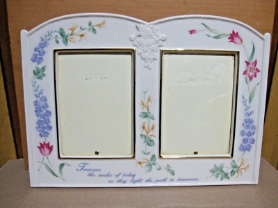 LENNOX=FLORAL=BORDE DORADO=MARCO DOBLE=11 X 15=FASE IMPRESA=VER FOTOS Foto 1 de 4