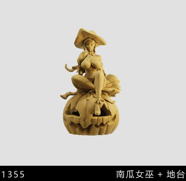 1/35 Resin Halloween Witch Unpainted 1355 - Image 1 of 1