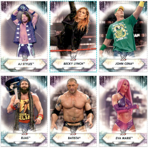 2021 Topps WWE Wrestling BASE Moments & Roster Singles "PICK A CARD" #1-200