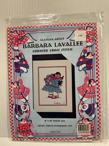Alaskan Künstler Barbara Lavallee gezählt Kreuzstich Set Polarkreis NEU - Bild 1 von 4