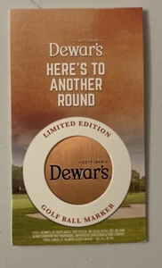 Dewar's Scotch Whisky Golfball Marker - Bild 1 von 2