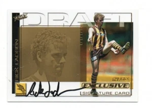 2002 Select SPX Draft Pick Signature (DS16) Rick LADSON Hawthorn  *** - Picture 1 of 1