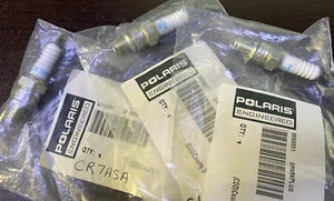 Polaris OEM NGK CR7HSA Spark Plug x3 RZR 200 EFI, Ranger 150 EFI 3050051 - Picture 1 of 1