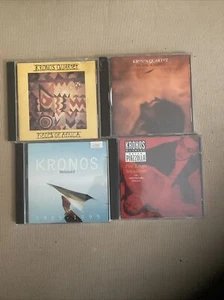 KRONUS QUARTET 4 CD LOT PIECES OF AFRICA BLACK ANGELS RELEASED 85 95 & 5 TANGO - Picture 1 of 7