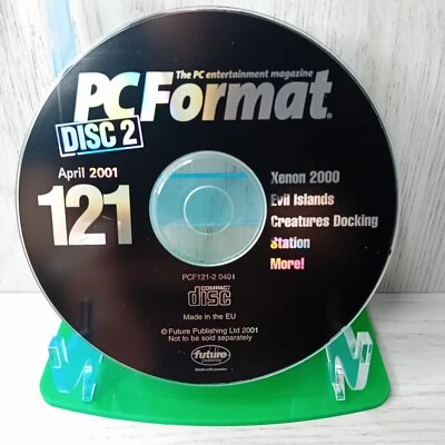 PC FORMAT DEMO 121 APRIL 2001 CD 2 PC CD ROM - RARE RETRO SOFTWARE - Image 1 of 2