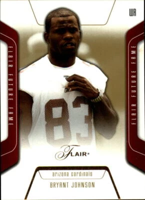 2003 Flair #98 Bryant Johnson RC /500 - NM-MT - Image 1 of 2