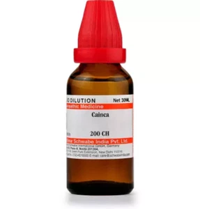 Dr Willmar Schwabe India Cainca 200 CH Dilution 30 ml S511 - Picture 1 of 5