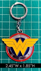 DC Comics: Schlüsselanhänger Wonder Woman Logo Emaille - Bild 1 von 3