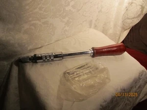 Vintage Handwerker Rachet Schraubendreher mit 4 Bits Modell 7003 Made in West Germany - Bild 1 von 7
