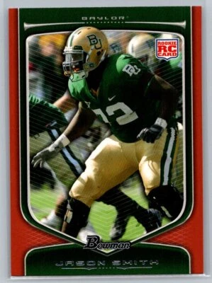 2009 Bowman Draft Picks Rookie RC #119 Jason Smith Baylor Bears Football Card - Image 1 of 2