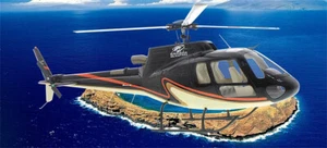 Roban 700 size AS-350 Black Orange RC Helicopter scale Fuselage V2 ARF Version - Picture 1 of 7