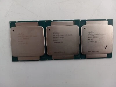 LOTE DE 3 PROCESADORES INTEL CORE i7-5820K SR20S (PR549) Foto 1 de 2