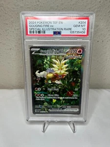 Gouging Fire ex 204/162 Sv05: Temporal Forces Holo PSA 10 - Picture 1 of 2
