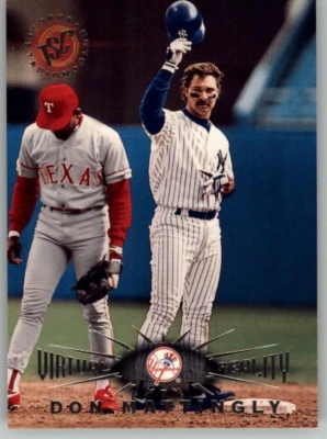 1995 Topps Stadium Club Virtual Reality Don Mattingly #200 NEW YORK YANKEES - Image 1 of 2