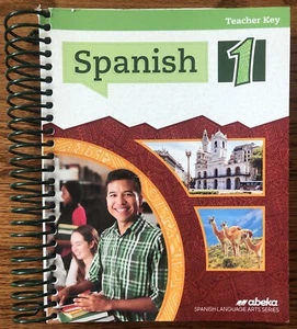 Abeka Spanish 1 Teacher Key 2021 - Spanish Language Arts Series - Picture 1 of 12