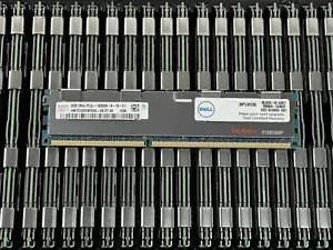32GB Lot of 4x Dell 8GB 2Rx4 PC3L-10600R RDIMM ECC RAM Memory Server Hynix LV - Picture 1 of 4