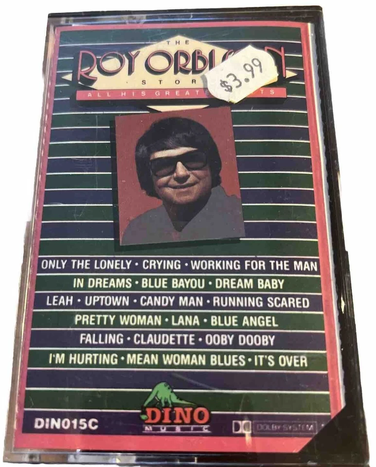 Vintage The Roy Orbison Story All His Greatest Hits 1992 Cassette Tape Rock Pop - Image 1 of 4