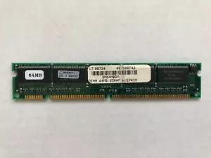 64MB RAM Memory SM64MBDM DIMM 64MB SDRAM with EPROM - Picture 1 of 2