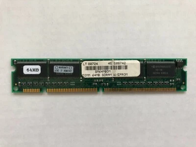 64MB RAM Memory SM64MBDM DIMM 64MB SDRAM with EPROM - Image 1 of 2