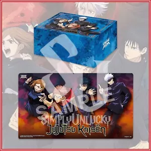 UNION ARENA TCG: Jujutsu Kaisen Playmat & Half Storage Box Bandai Official - Picture 1 of 2