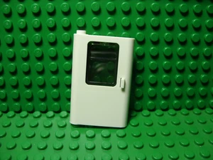 Lego NEW white train left door with trans black window - Picture 1 of 2