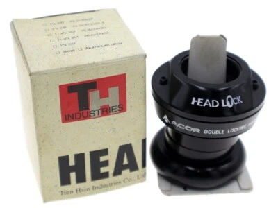 NOS 90s 00s TH ACOR 1 1/8" Threaded Headset HEAD Lock Loose Proof Black - Image 1 of 4