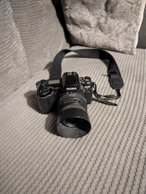 Sigma SA-300 3.5mm SLR film camera  with Lens-- 100% Untested.  - Image 1 of 4