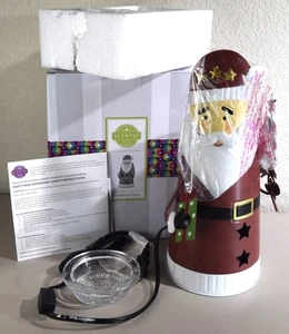 SCENTSY Christmas Claus Wax Warmer with Bulb - RETIRED - NEW IN DAMAGED BOX - Picture 1 of 7
